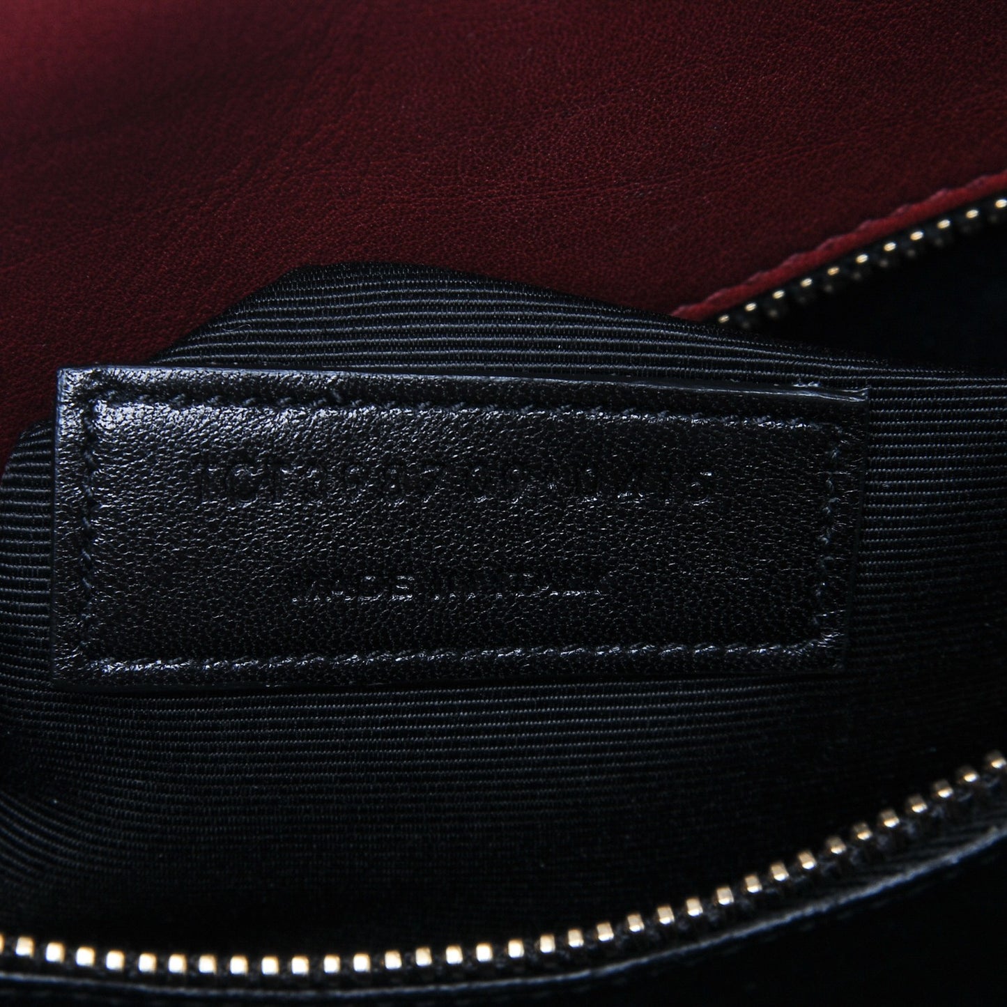 Calfskin Small Sac De Jour Oxblood