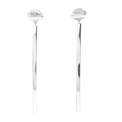 Tiffany Sterling Silver T Wire Bar Earrings 1 of 4