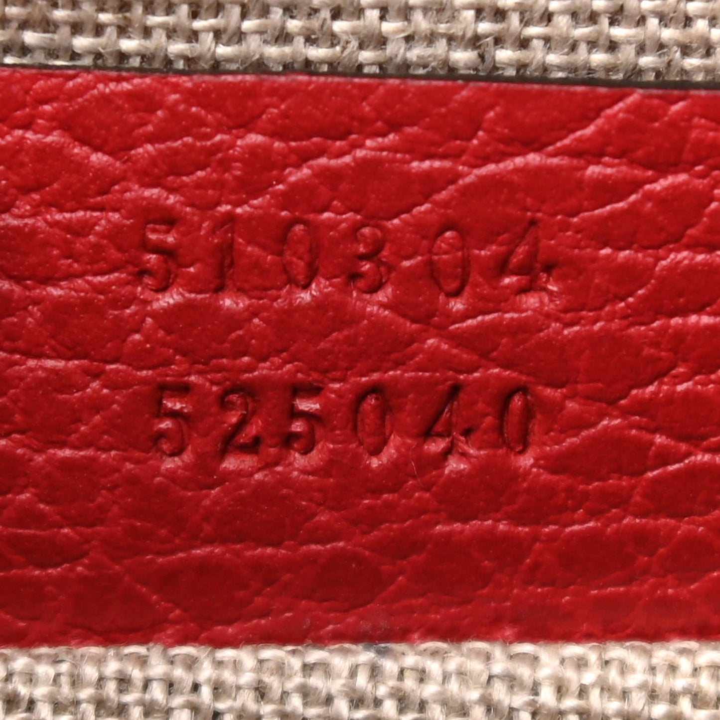 Dollar Calfskin Small Interlocking G Shoulder Bag Red
