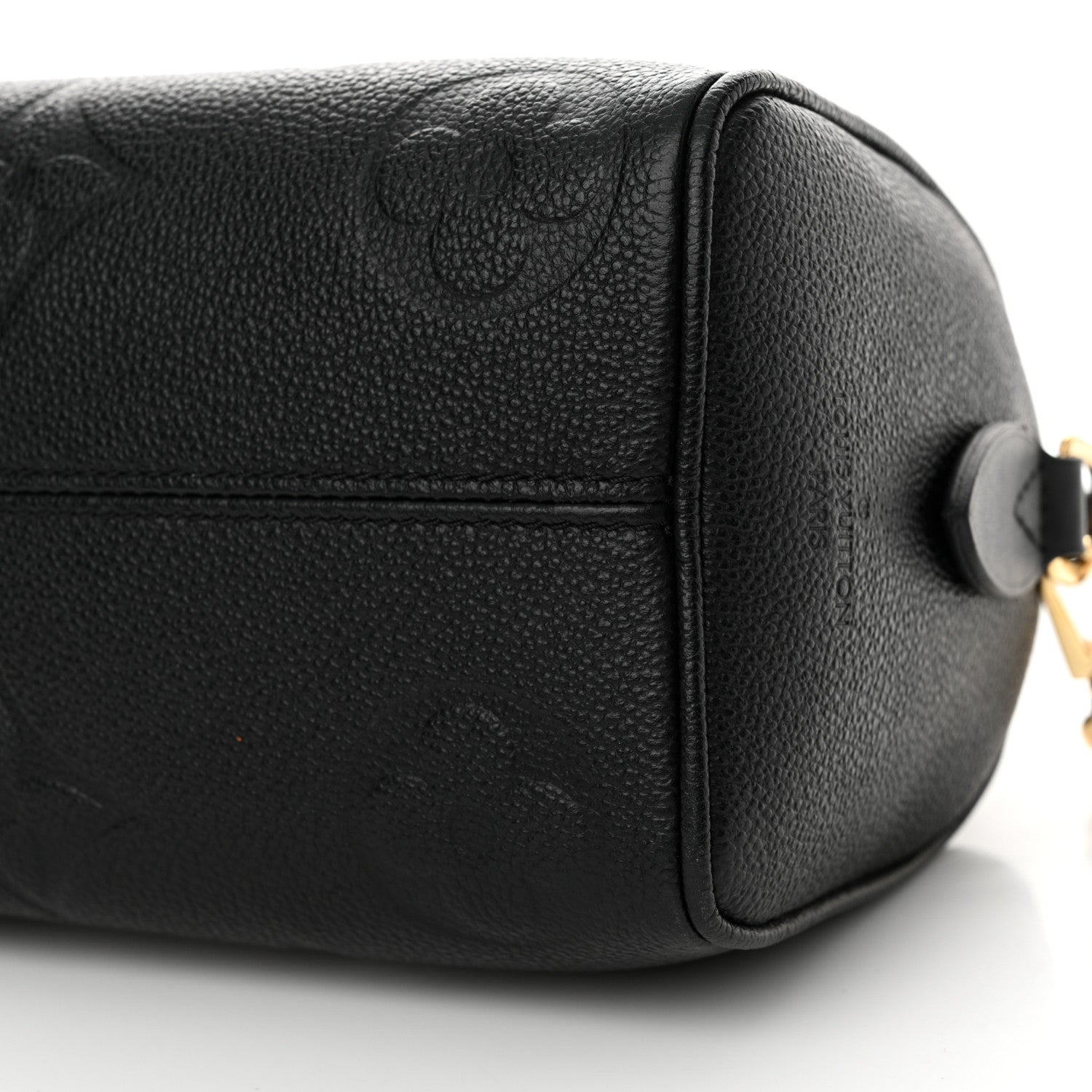 Louis Vuitton Empreinte Monogram Giant Speedy Bandouliere 20 Black 9 of 13