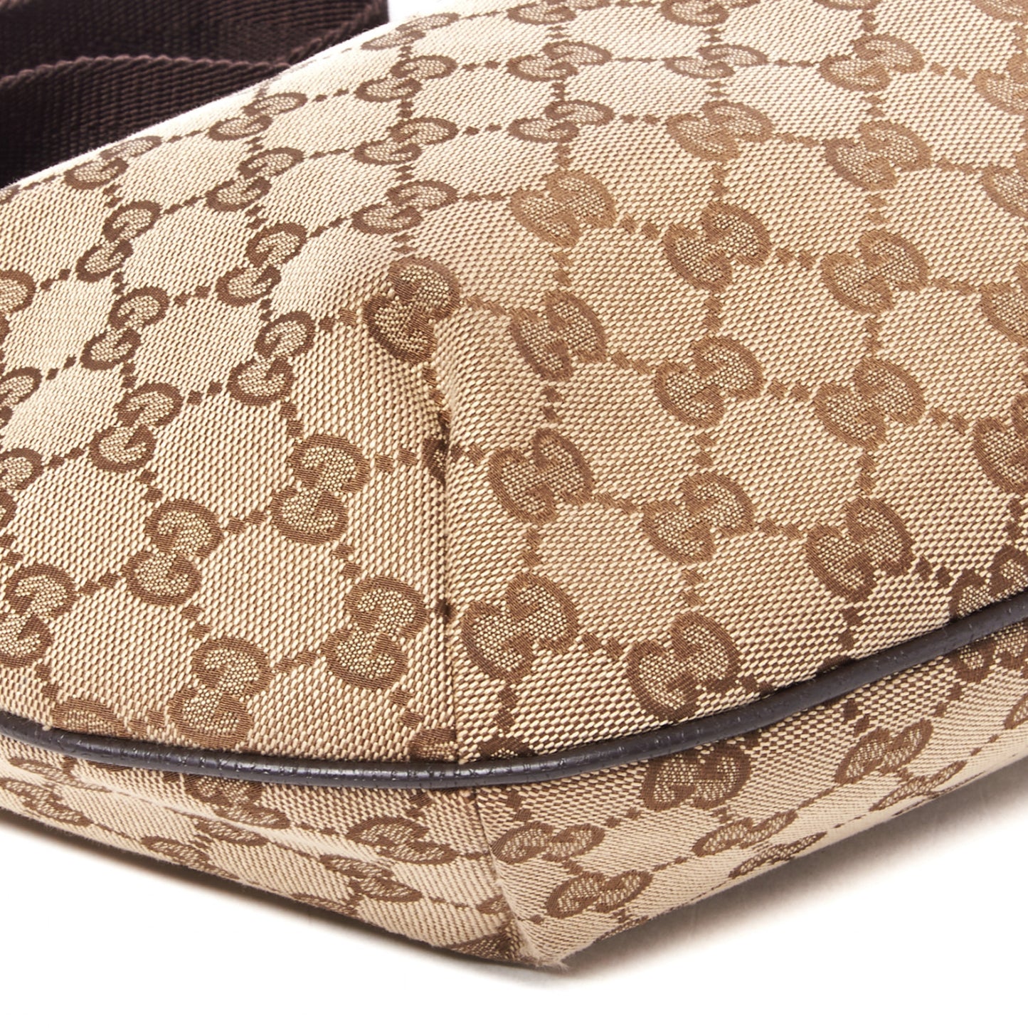 Monogram Medium Half Moon Hobo Dark Brown