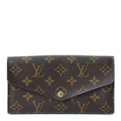 Louis Vuitton Monogram Sarah Wallet NM 1 of 8