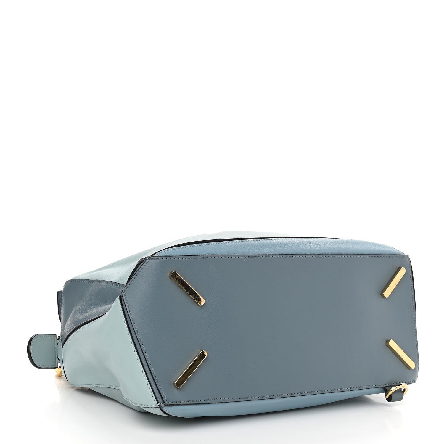 Loewe Calfskin Medium Puzzle Bag Aqua Light Blue Stone Blue 4 of 11