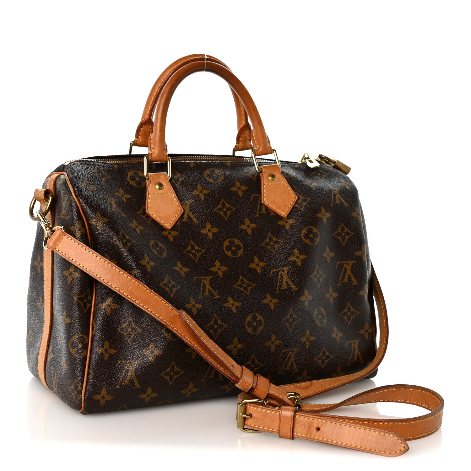 Louis Vuitton Monogram Speedy Bandouliere 30 3 of 14