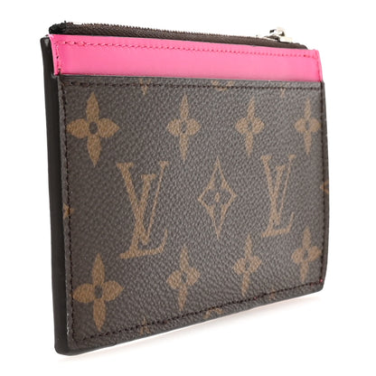 Louis Vuitton Monogram Calfskin Coin Card Holder Rose 3 of 7