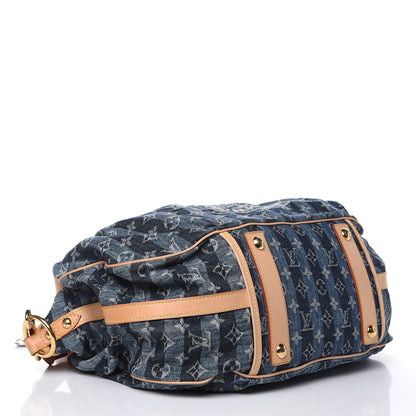 Louis Vuitton Denim Raye Cabas GM 4 of 17