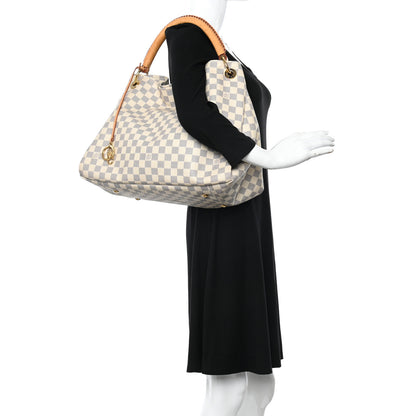 Louis Vuitton Damier Azur Artsy MM 2 of 12