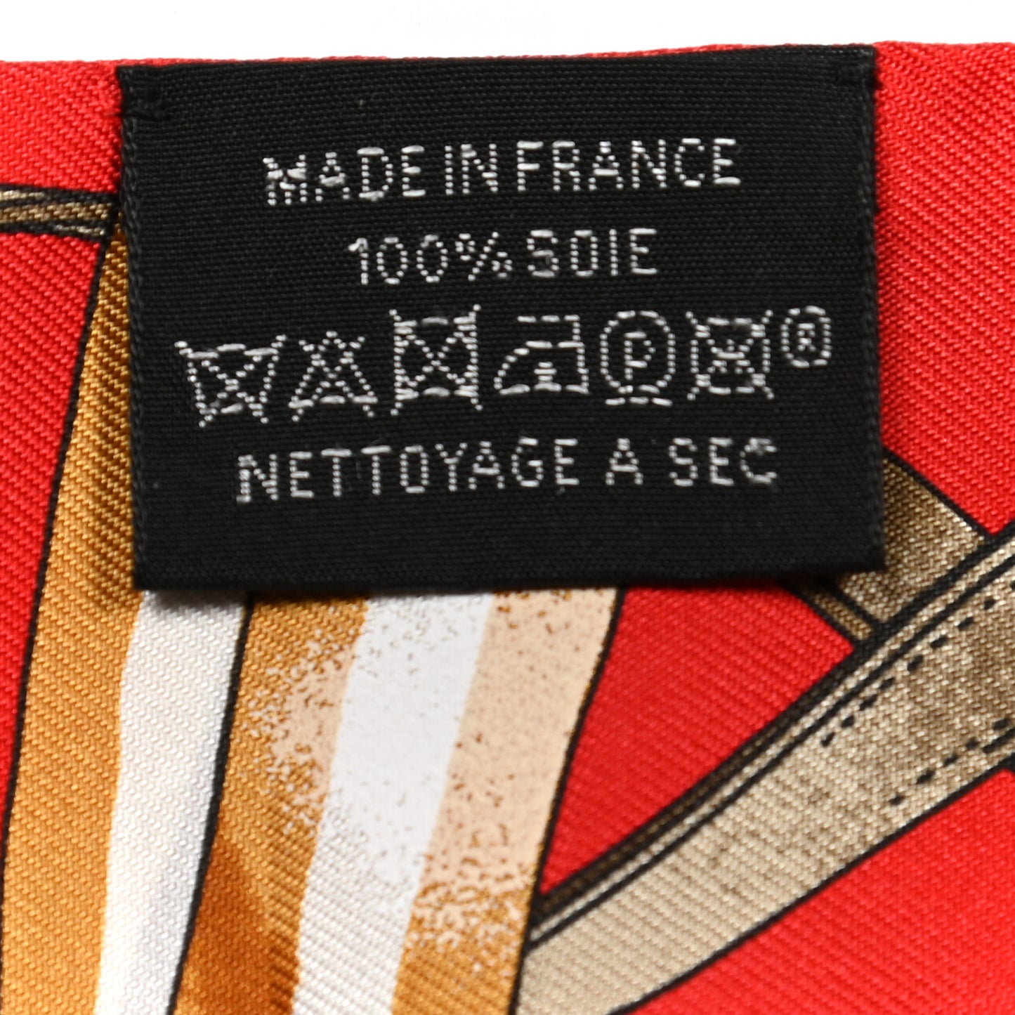 Silk Jumping Twilly Rouge Vif Caramel