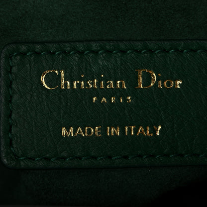 Christian Dior Ostrich Small Lady Dior Green 6 of 9