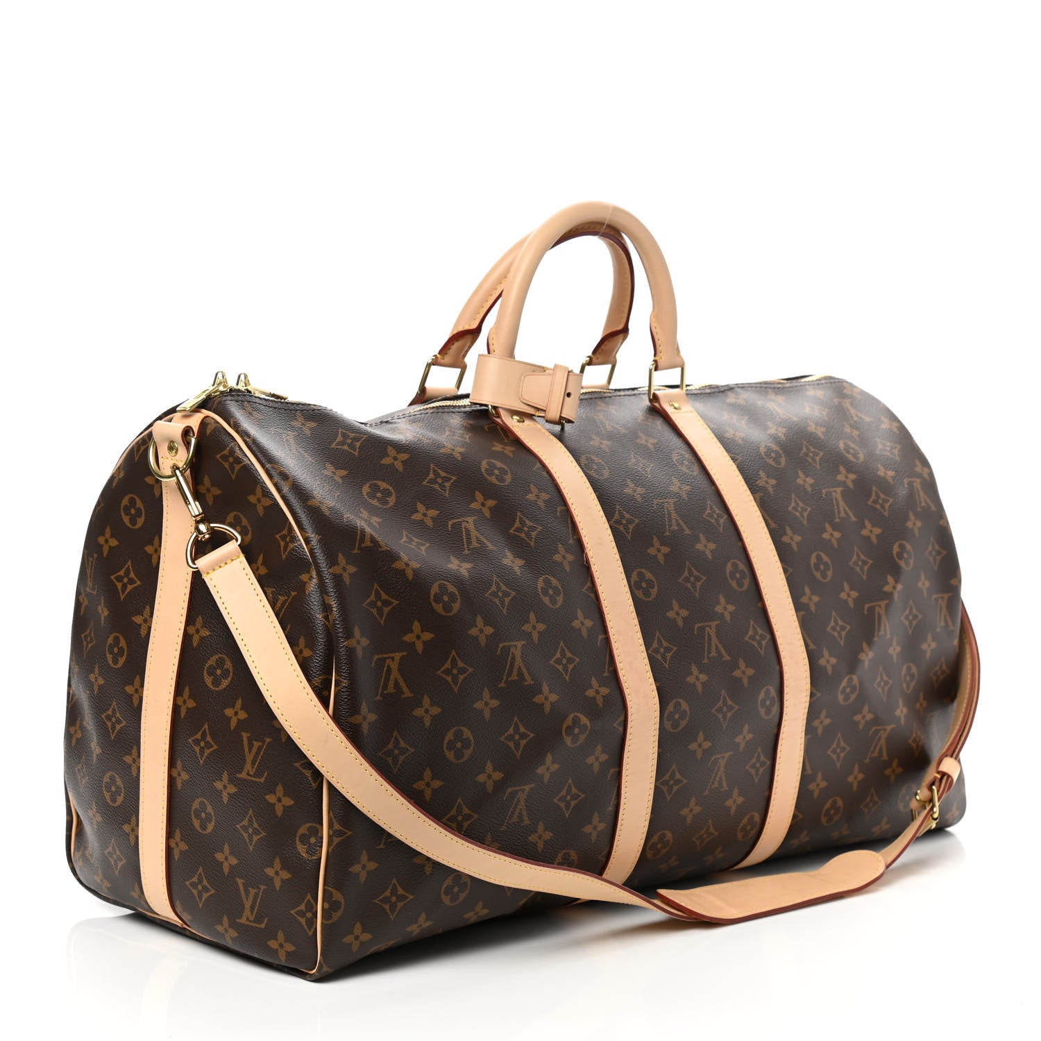 Louis Vuitton Monogram Keepall Bandouliere 55 3 of 12