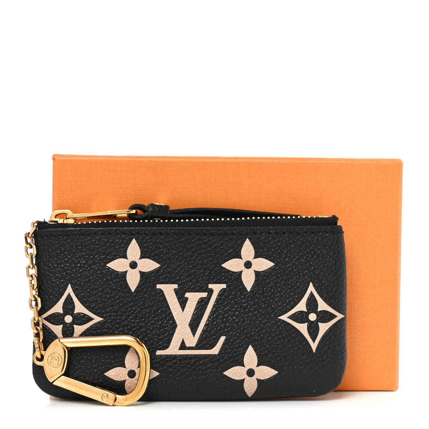 Louis Vuitton Empreinte Monogram Giant Key Pouch Black Beige 7 of 7