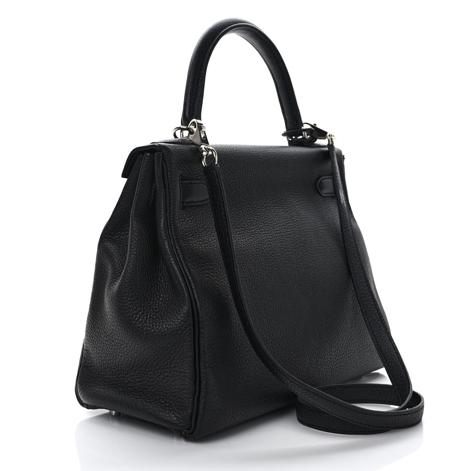 Hermes Togo Kelly Retourne 28 Black 3 of 10
