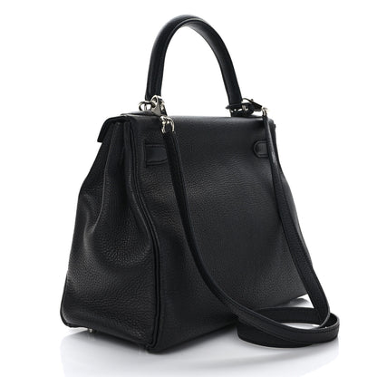 Hermes Togo Kelly Retourne 28 Black 3 of 10