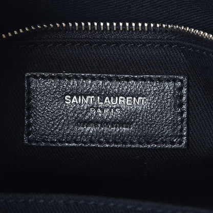 Saint Laurent Grained Calfskin Baby Sac De Jour Souple Dark Beige 7 of 8