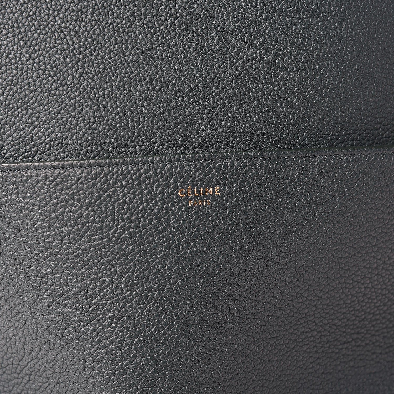 Celine Soft Grained Calfskin Sangle Bucket Bag Amazone 7 of 13