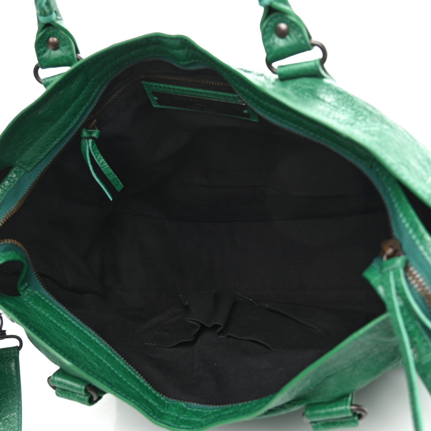 Balenciaga Agneau Classic Hardware City Vert Perroquet 5 of 11