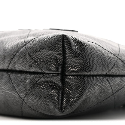 Chanel Shiny Calfskin Quilted Mini Chanel 22 So Black 10 of 11