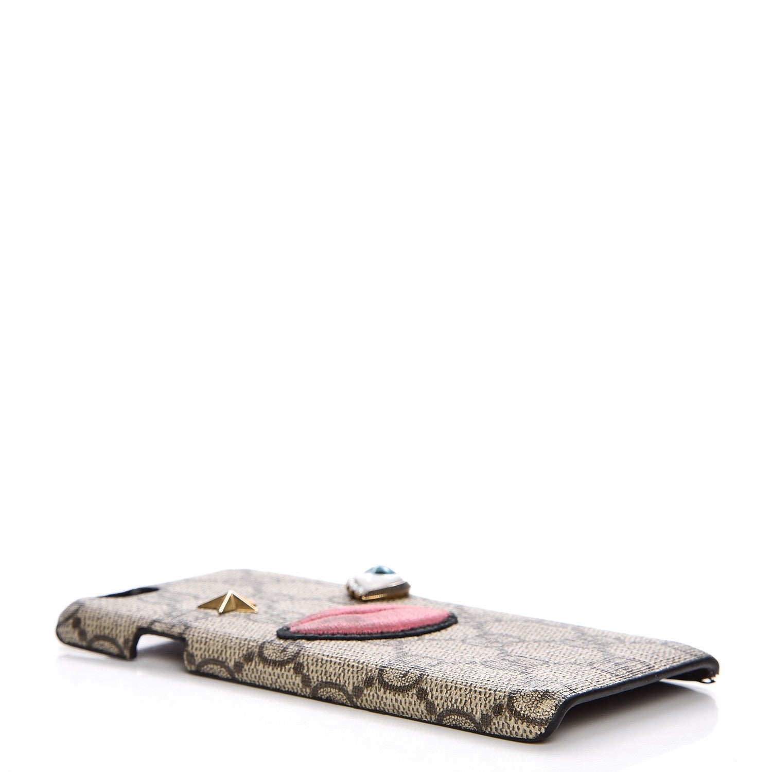 Gucci GG Supreme Monogram Embroidered Face iPhone 6 Case 4 of 8
