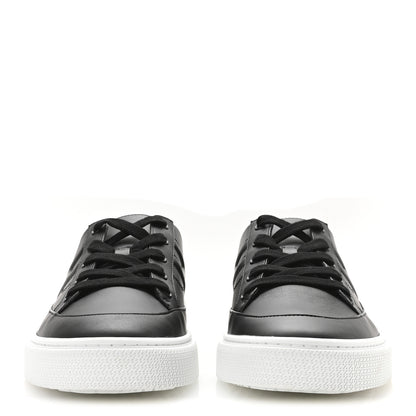 Hermes Calfskin Mens Deep Sneakers 44 Black 3 of 8