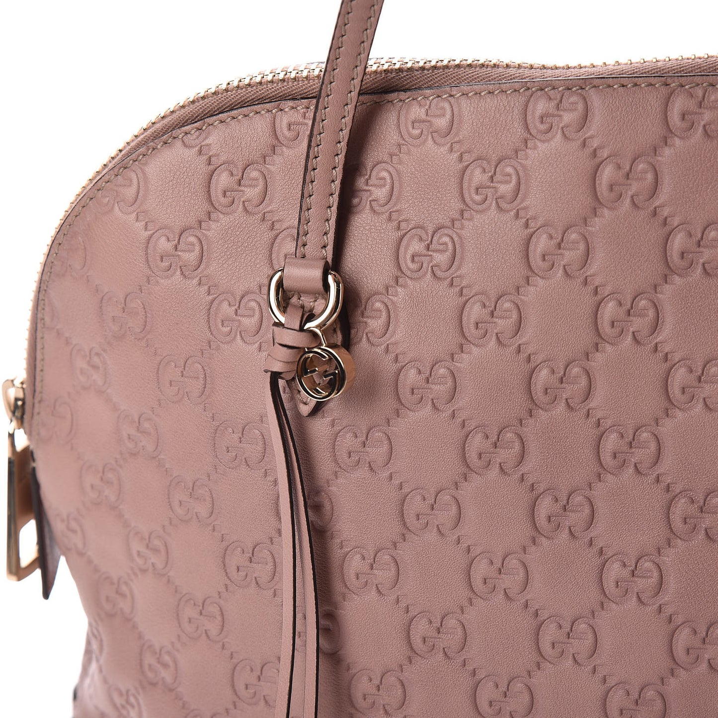 Guccissima Medium Bree Shoulder Bag Light Pink