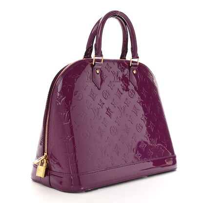 Louis Vuitton Vernis Alma MM Amethyste 3 of 12