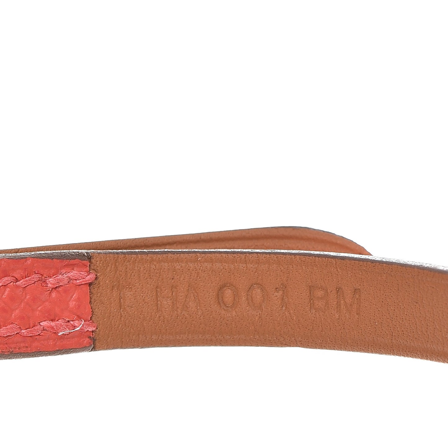 Epsom Hapi 3 MM Triple Tour Wrap Bracelet M Rose Jaipur