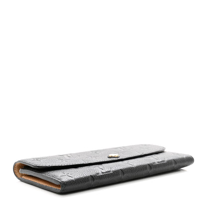 Louis Vuitton Empreinte Emilie Wallet Black Dune 4 of 7