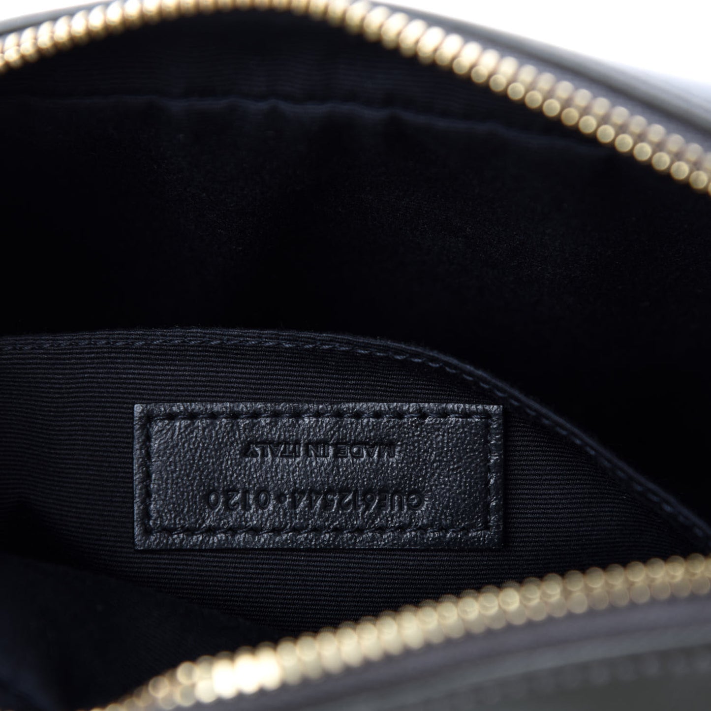 Calfskin Matelasse Monogram Lou Camera Bag Green