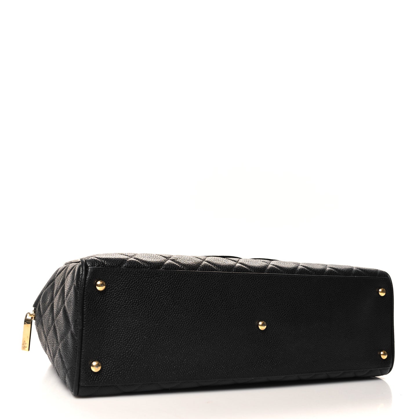Caviar Quilted Boston Black