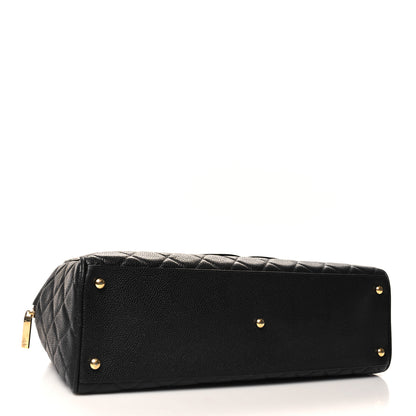 Chanel Caviar Quilted Boston Black 4 of 10