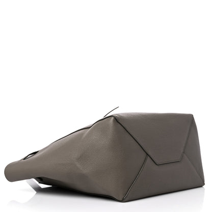 Celine Soft Grained Calfskin Small Belt Cabas Phantom Taupe 3 of 10