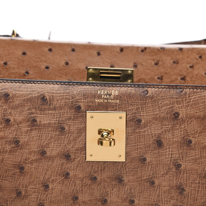 Hermes Ostrich Kelly Sellier 32 8 of 30