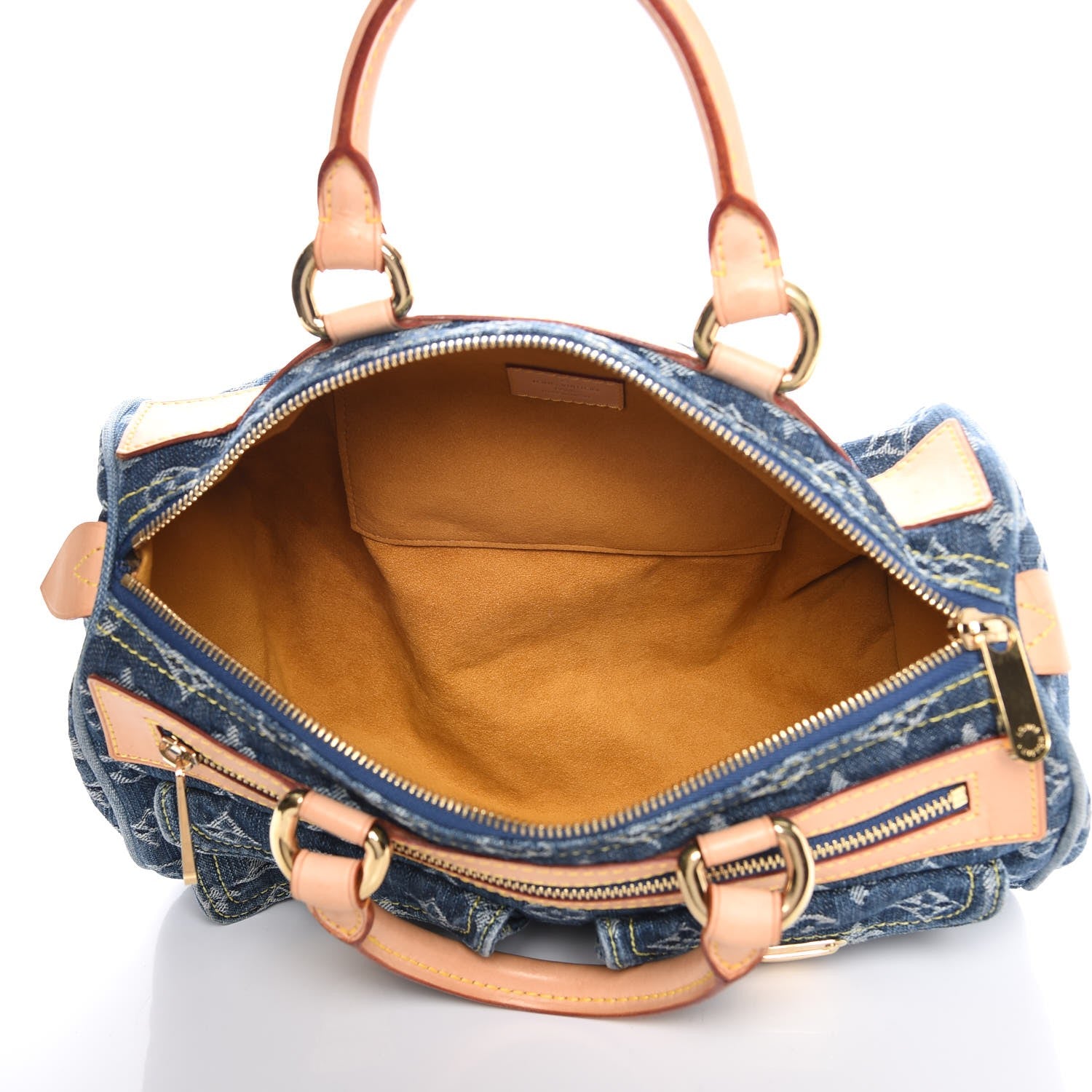 Louis Vuitton Monogram Denim Neo Speedy Blue 5 of 7