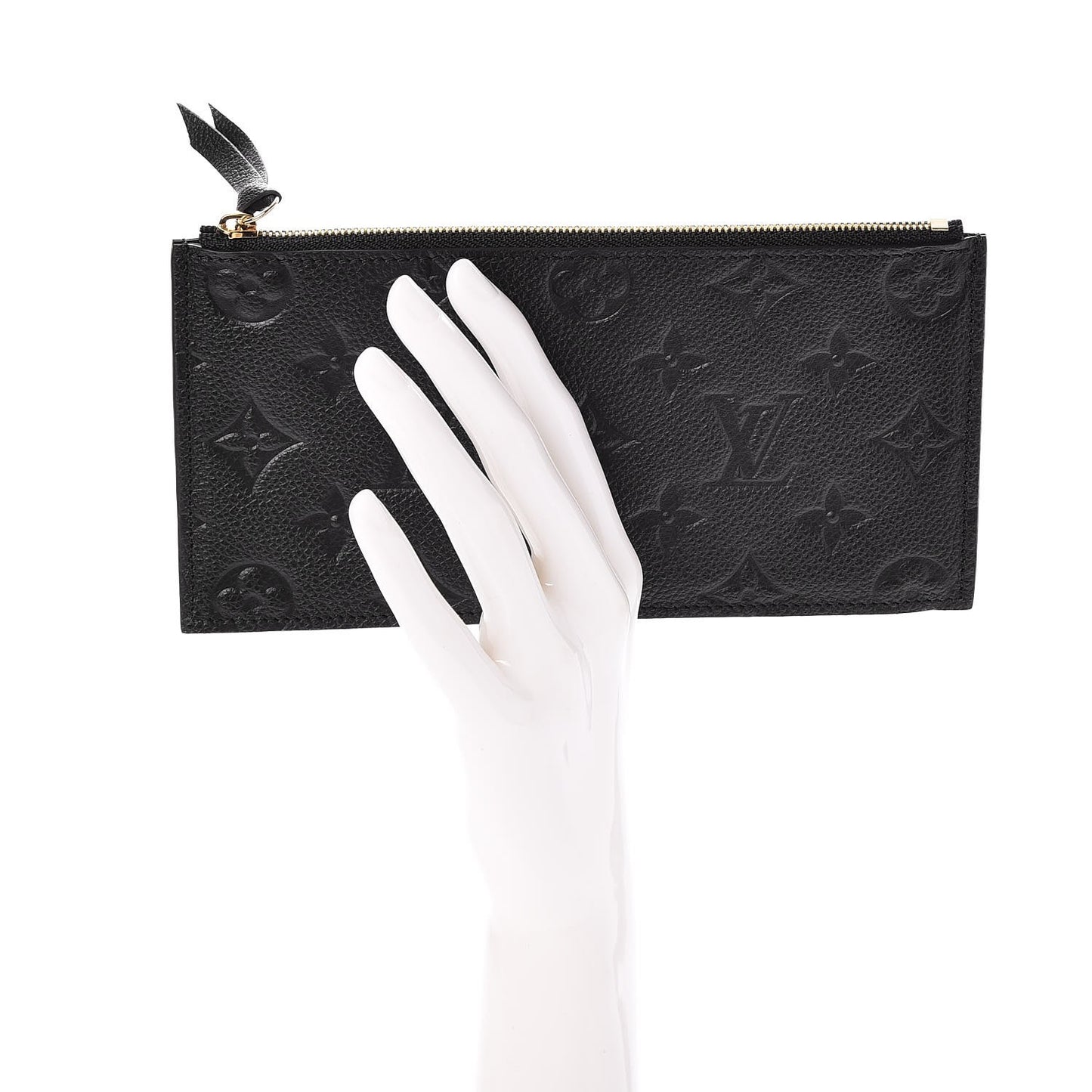 Empreinte Felicie Chain Wallet Zippered Insert Black