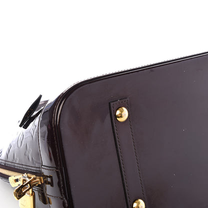 Louis Vuitton Vernis Alma GM Amarante 5 of 11