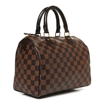 Louis Vuitton Damier Ebene Speedy 25 3 of 12