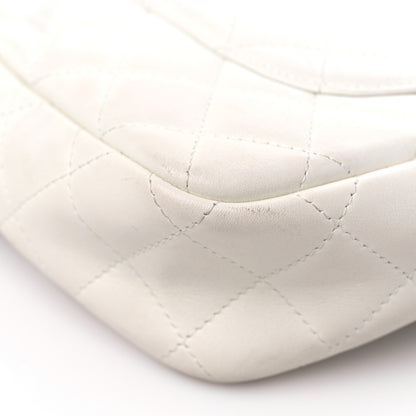 Chanel Calfskin Python Quilted Cambon Camera Case White 10 of 17