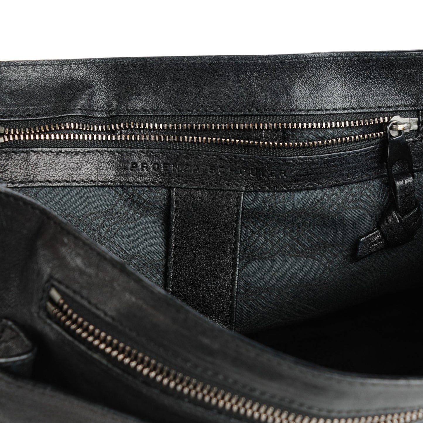Lambskin Medium PS1 Satchel Black