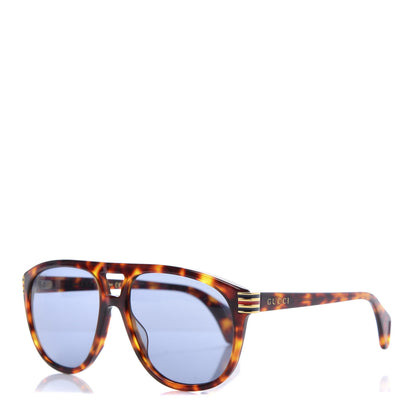 Gucci Aviator Sunglasses GG0525 Tortoise 1 of 8