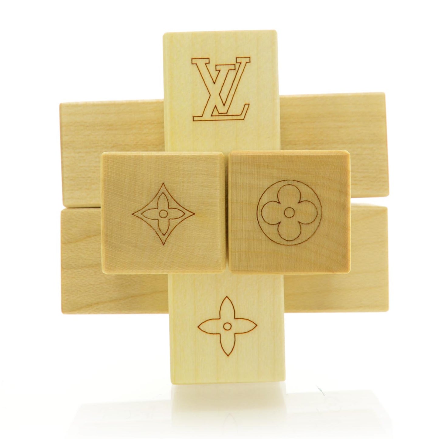 Le Pateki Wood Cube Puzzle