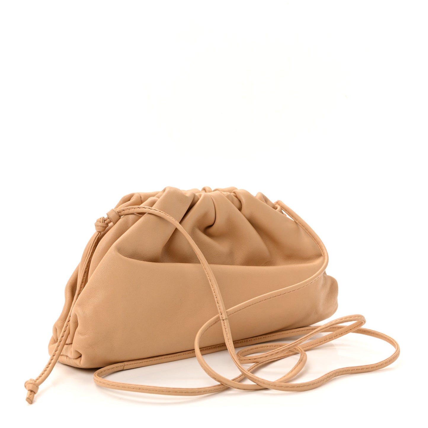 Butter Calfskin The Mini Pouch Almond