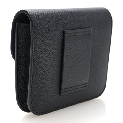 Hermes Epsom Constance Slim Wallet Black 4 of 8