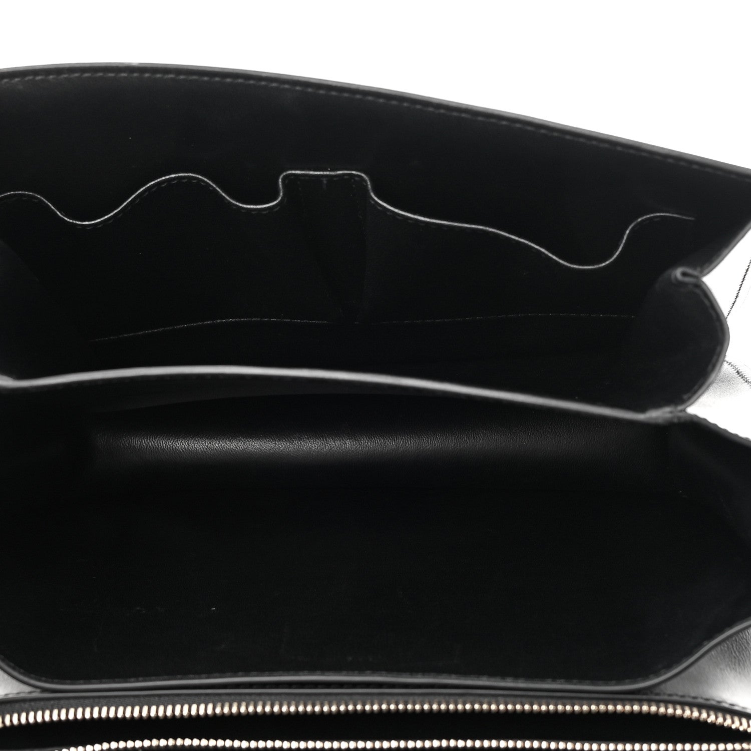 Celine Box Calfskin Medium Classic Box Flap Bag Black 5 of 16