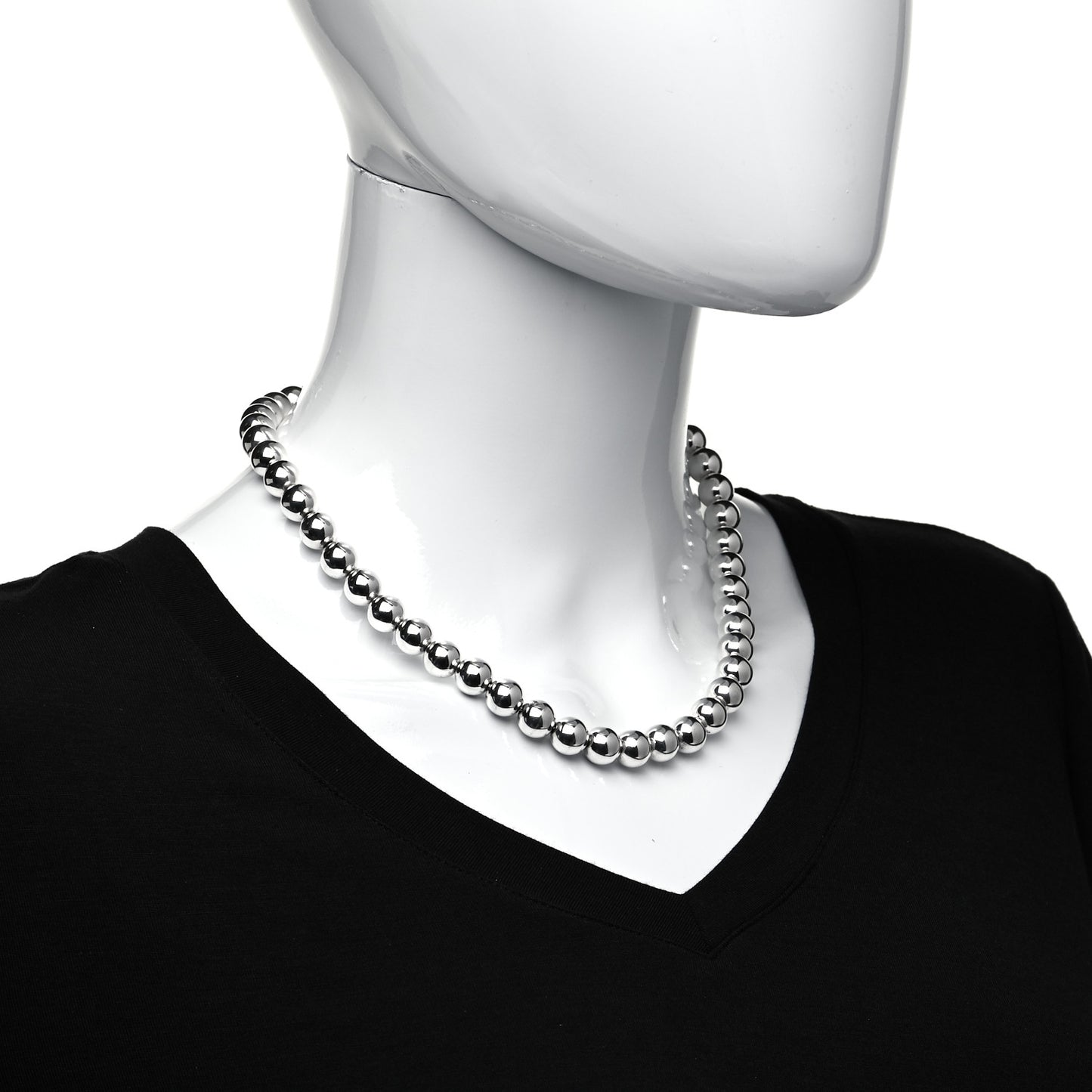 Sterling Silver 10mm HardWear Ball Necklace