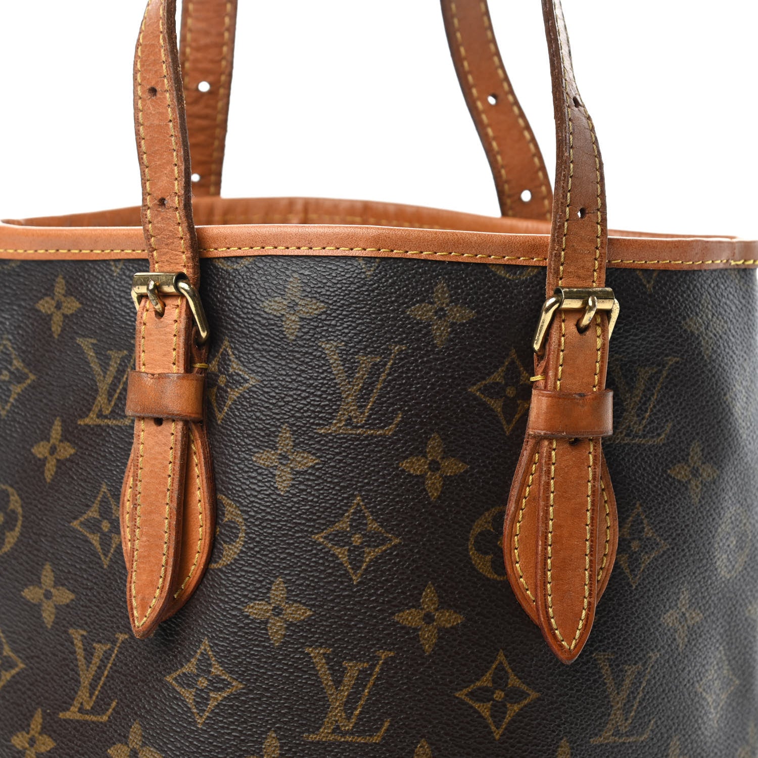 Louis Vuitton Monogram Petit Bucket 23 9 of 9