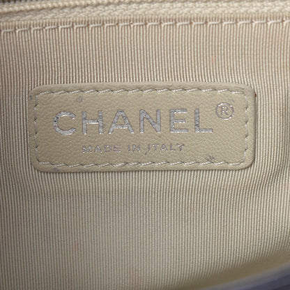 Chanel Washed Lambskin Quilted Mini Chain Around Flap Black 6 of 13