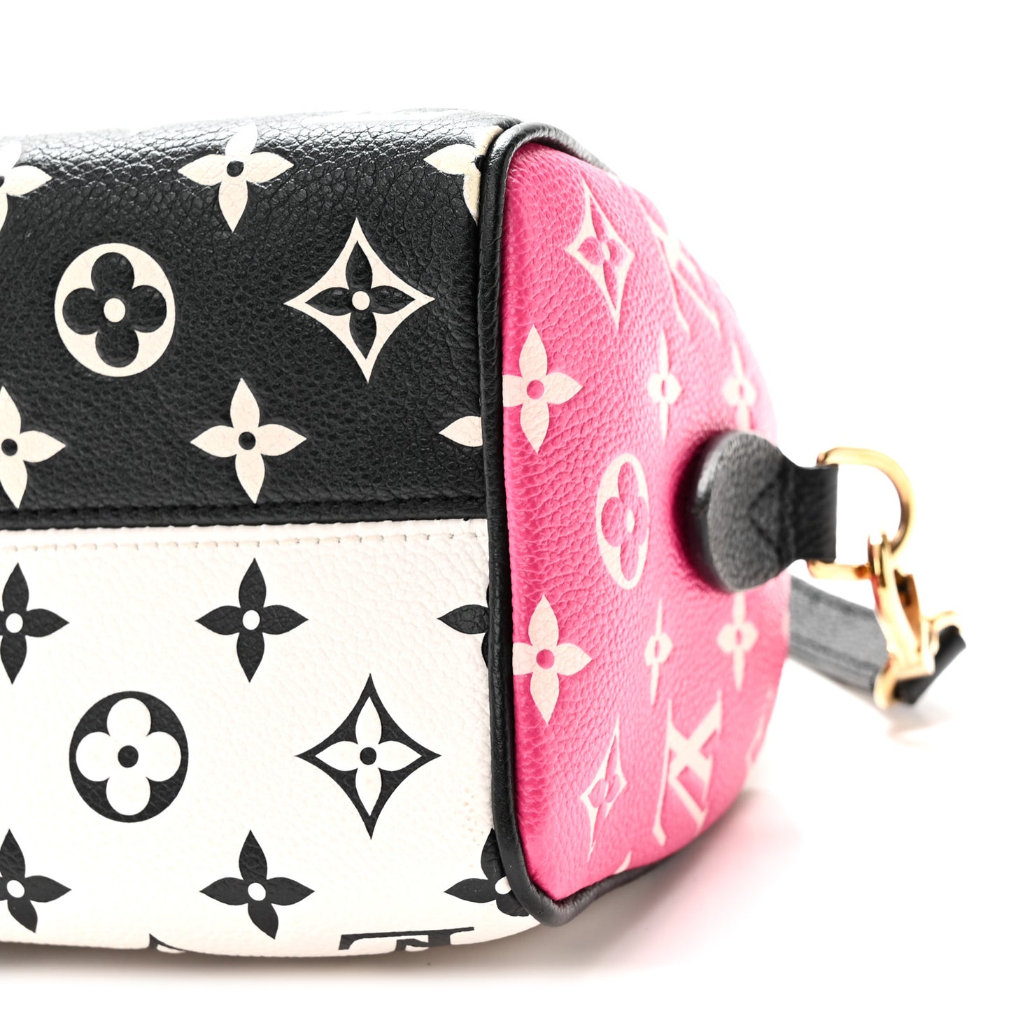 Empreinte Monogram Spring in the City Speedy Bandouliere 20 Black White Pink