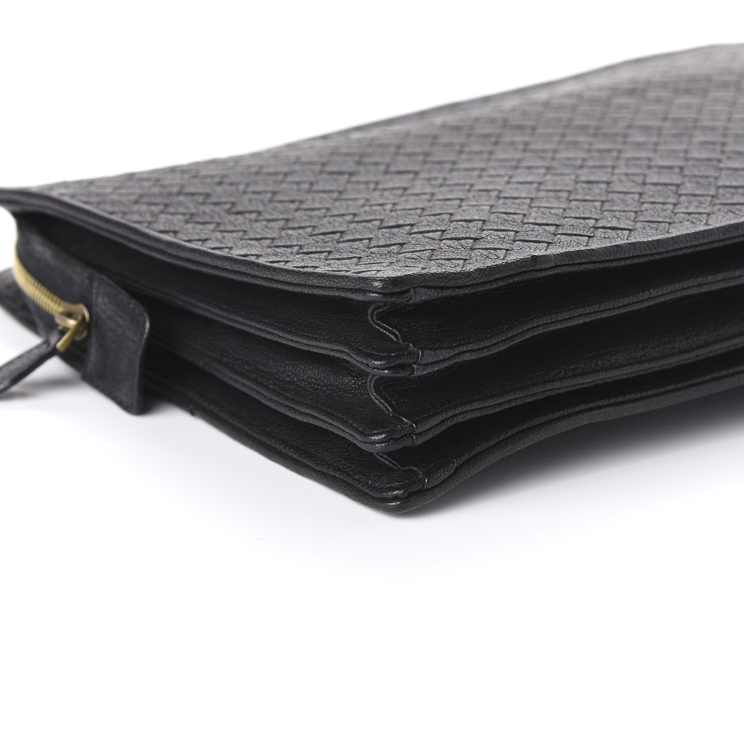 Bottega Veneta Cervo Intrecciato Document Case Black 6 of 10