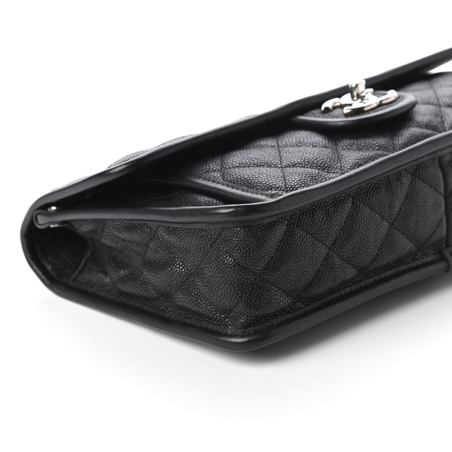 Chanel Caviar Quilted Medium French Riviera Flap Black 6 of 11