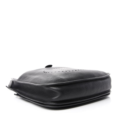 Hermes Taurillon Clemence Evelyne II PM Black 4 of 10